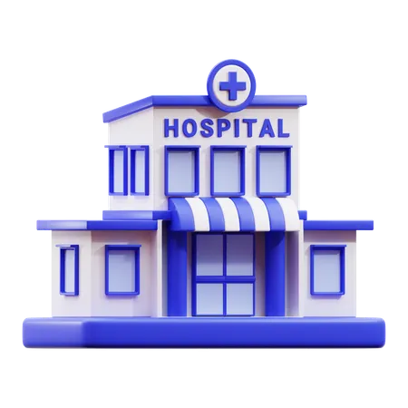 Hôpital  3D Icon