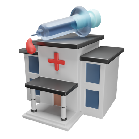 Hôpital  3D Icon