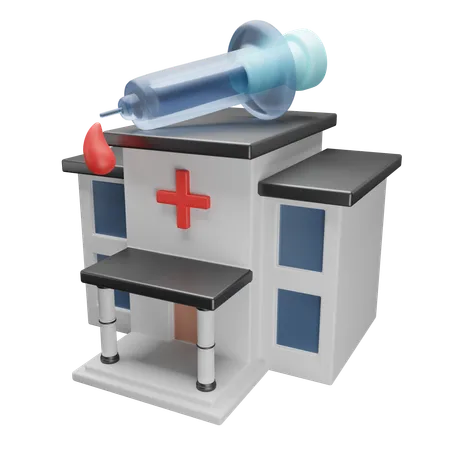 Hôpital  3D Icon