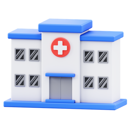 Hôpital  3D Icon