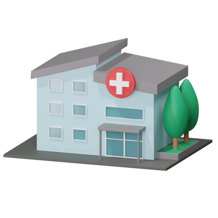 Hôpital  3D Icon