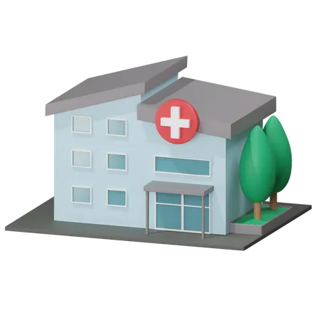 Hôpital  3D Icon