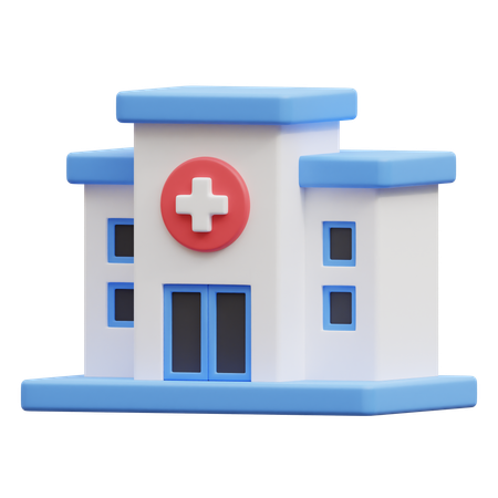 Hôpital  3D Icon