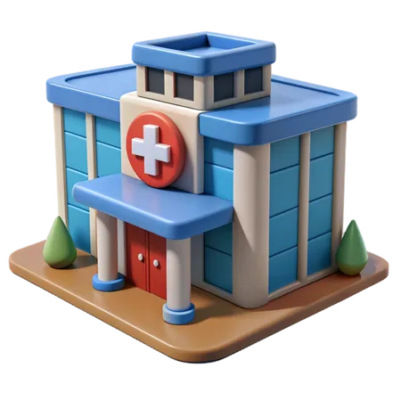 Hôpital  3D Icon