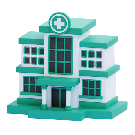 Hôpital  3D Icon