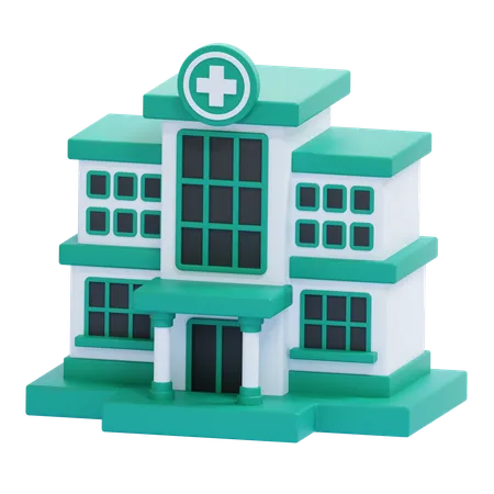 Hôpital  3D Icon