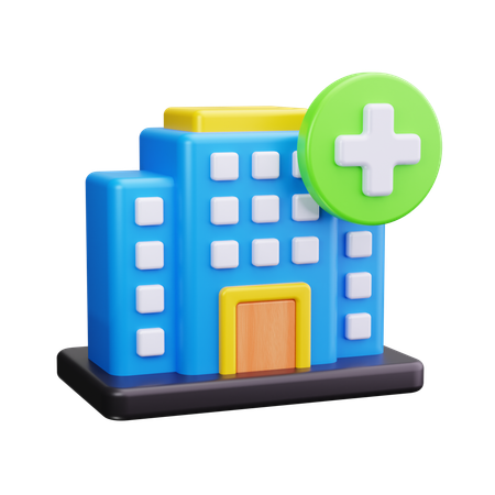 Hôpital  3D Icon