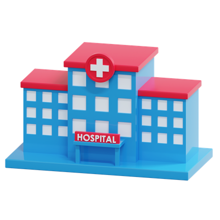 Hôpital  3D Icon