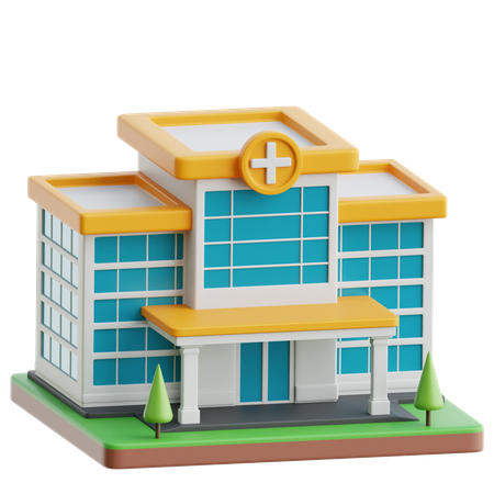 Hôpital  3D Icon