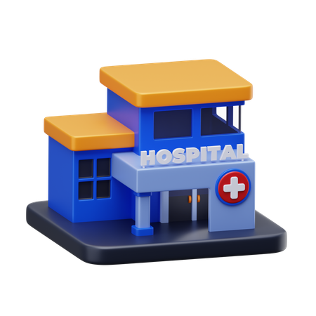 Hôpital  3D Icon