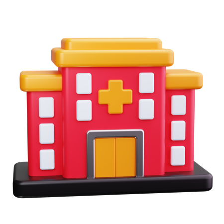 Hôpital  3D Icon