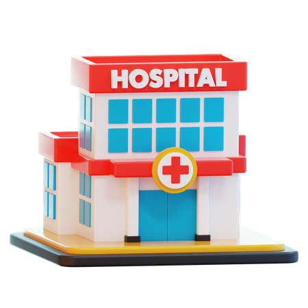 Hôpital  3D Icon