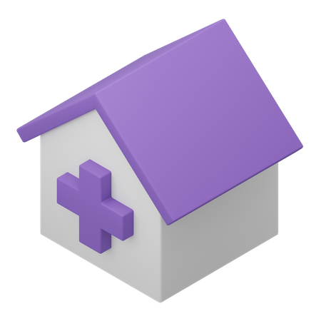 Hôpital  3D Icon