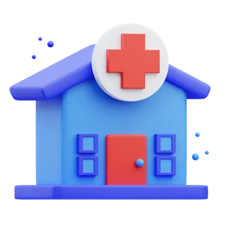 Hôpital  3D Icon