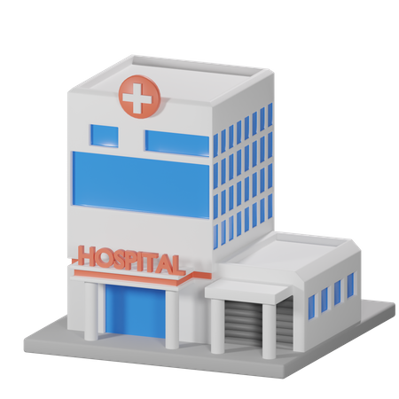 Hôpital  3D Icon