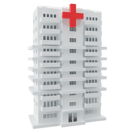 Hôpital  3D Icon