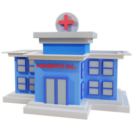 Hôpital  3D Icon