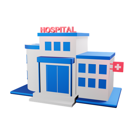 Hôpital  3D Icon