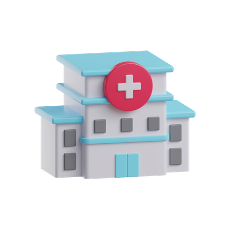 Hôpital  3D Icon