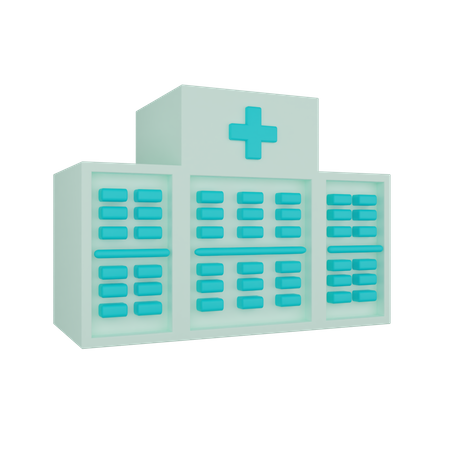 Hôpital  3D Icon