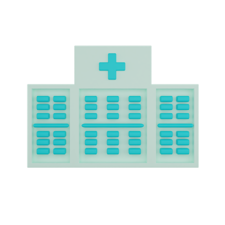 Hôpital  3D Icon