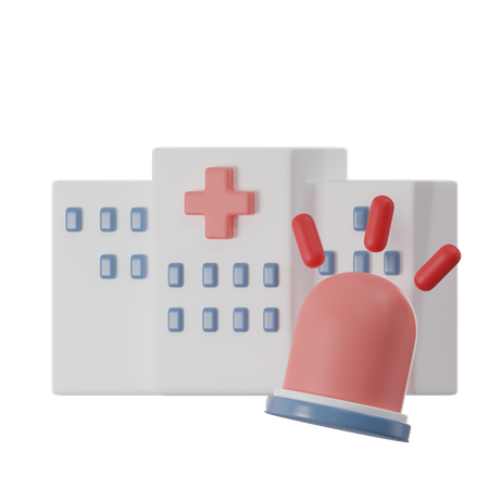 Hôpital  3D Icon