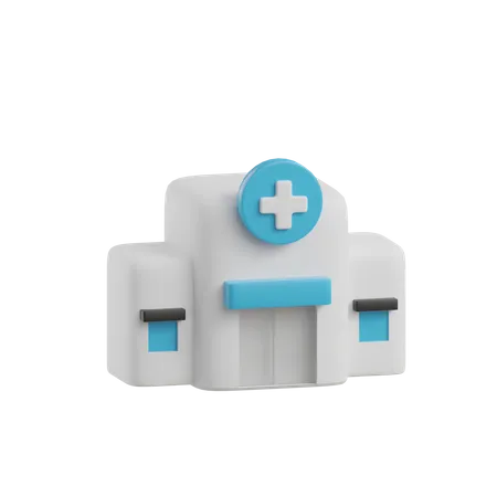 Hôpital  3D Icon