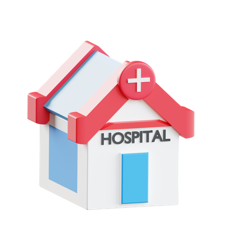 Hôpital  3D Icon