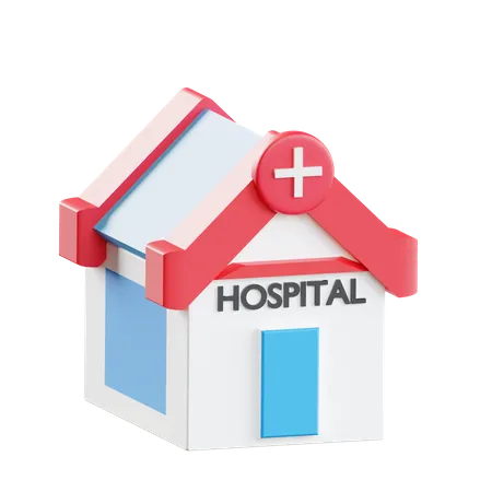 Hôpital  3D Icon