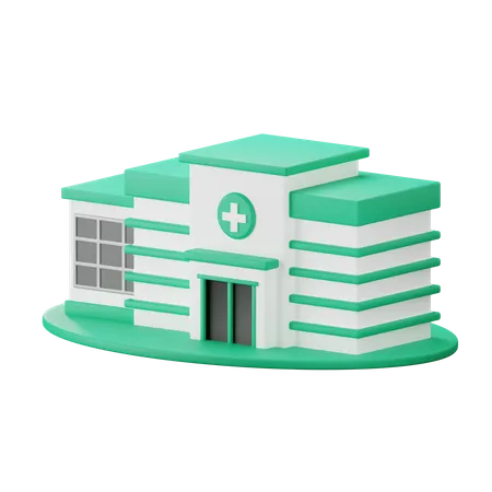 Hôpital  3D Icon