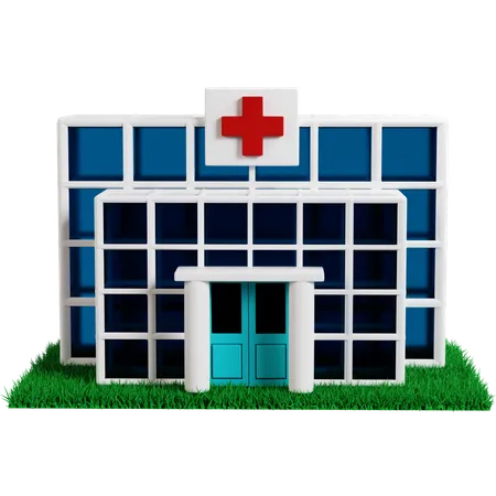 Bâtiment de l'hôpital  3D Icon