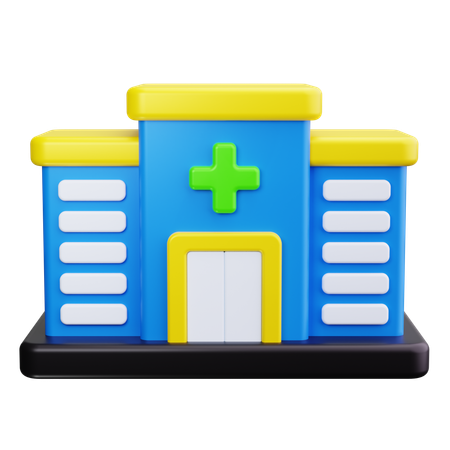 Bâtiment de l'hôpital  3D Icon