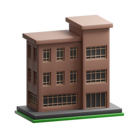 Bâtiment de l'hôpital  3D Icon