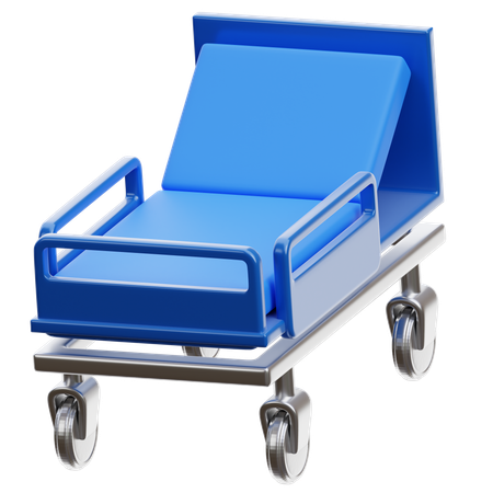 Brancard d'hôpital d  3D Icon