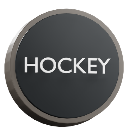 Hockey no gelo  3D Icon