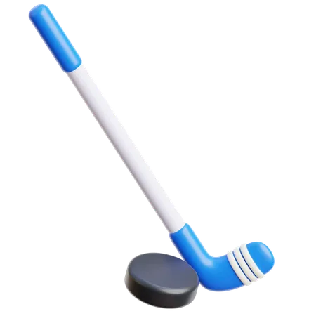 Hockey no gelo  3D Icon