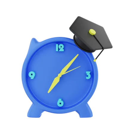 Hora da formatura  3D Illustration