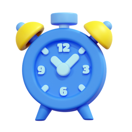 Hora de alarma  3D Icon