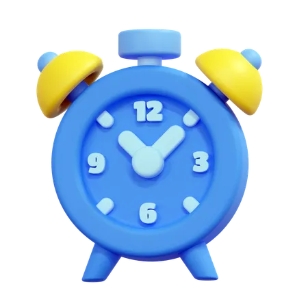 Hora de alarma  3D Icon