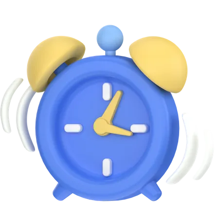 Hora de alarma  3D Icon