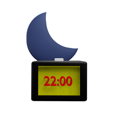 Hora de dormir  3D Icon