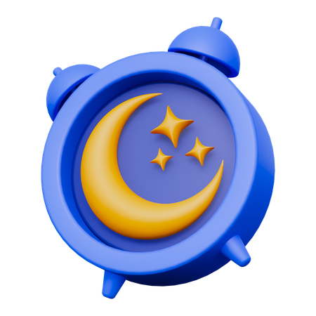 Tiempo de sueño  3D Icon