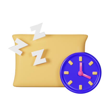 Hora de dormir  3D Icon