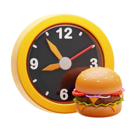 Hora de la merienda  3D Icon