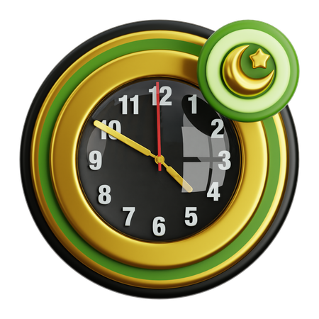 Tiempo de sahur  3D Icon