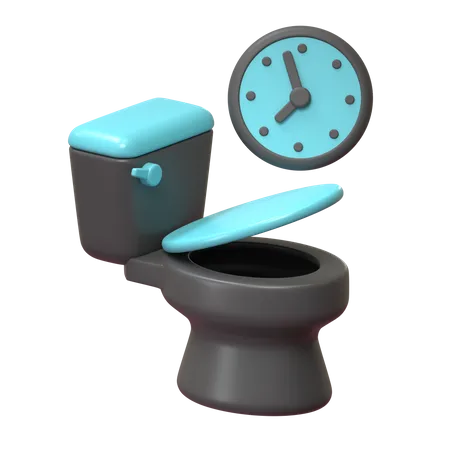 Hora del baño  3D Icon