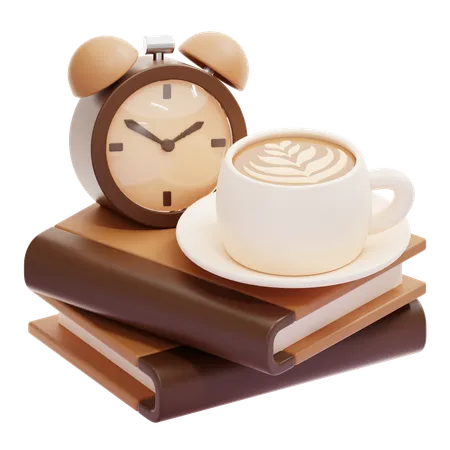 Hora de cafe  3D Icon