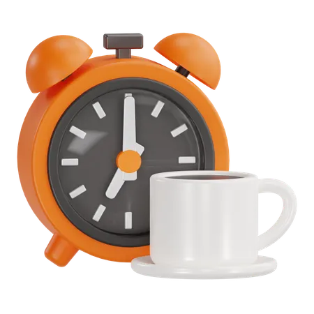 Hora de cafe  3D Icon