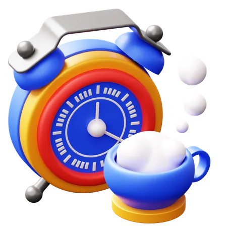 Hora de cafe  3D Icon