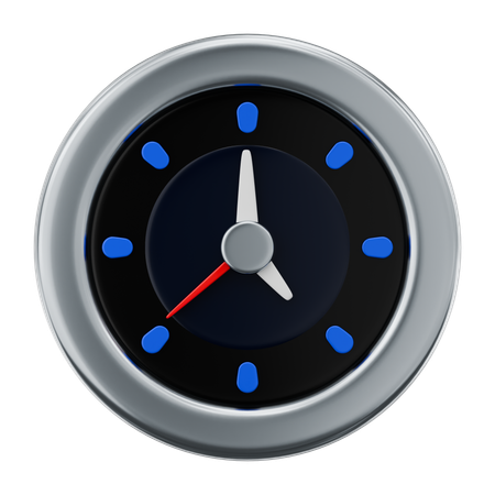 Hora del reloj  3D Icon